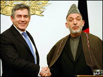 کرزی و براون