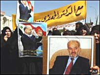 تظاهرات بصره در حمايت از جعفری