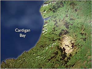Cardigan Bay map