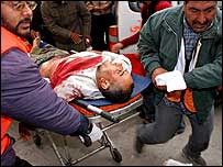 İsrail saldırısında yaralanan Gazzeli