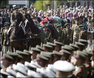 मिस्र में अराफ़ात का जनाज़ा