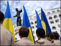 Відкриття пам'ятника Сагайдачному