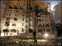 Những thiệt hại sau vụ tấn công của Israel vào hôm thứ Năm