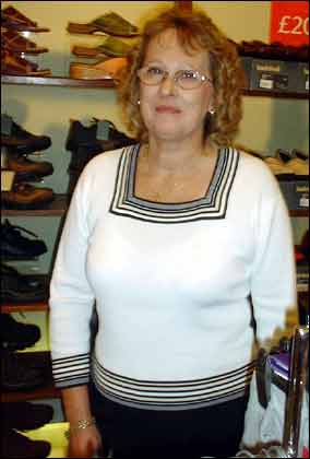 Caroline before her makeover