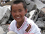 A local youngster from the devastated Banqiao township