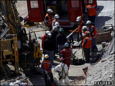 Trabajos a boca de mina