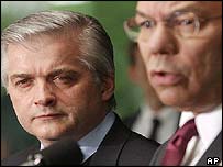 Влодзімєж Цімошевіч і Колін Павелл