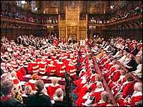 Lordlar Kamarası'nda oturum