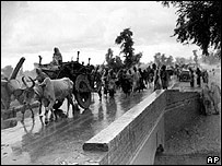 1947 में बँटवारे के समय का दृश्य