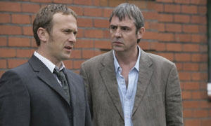 Waterloo Road: (L-R) Jack Rimmer (Jason Merrells) and Eddie Lawson (Neil Morrissey)