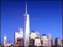 A 'Torre da Liberdade' em projeto