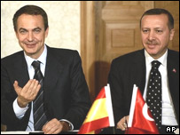 Zapetero ve Erdoğan
