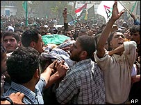 غزہ میں غم و غصہ