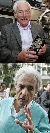 گرونبرگ (بالا) و فرت