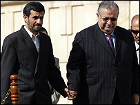 Talabani ve Ahmedinejad