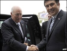 Чейні - Саакашвілі