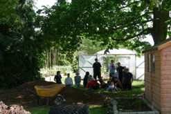Blue School Council Garden Team