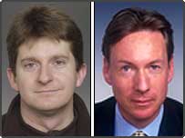 فرانک گاردنر (راست) و سايمون کامبرز (چپ)