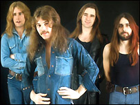 Status Quo in the 1970s.