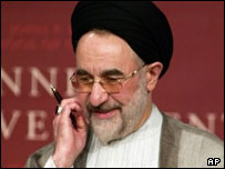 خاتمی در هاروارد