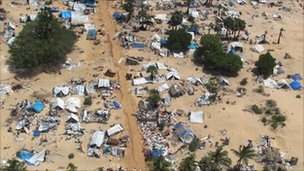 இறுதி யுத்தத்தின்போது பொது மக்களுக்கு ஏற்பட்ட அழிவுகளைக் காட்டும் சாட்டலைட் படங்கள்