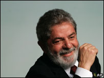 O presidente Luiz Inácio Lula da Silva
