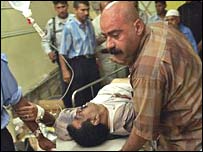 Saldırı sonrası yaralılar (arşiv)