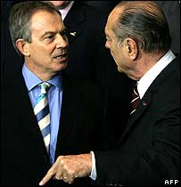 Blair và Chirac
