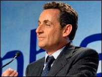 Tổng thống Pháp Nicolas Sarkozy