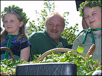 Antony Worrall Thompson with the King and Queen