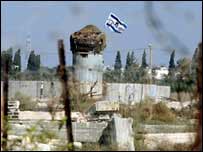 posto militar de Israel em Gaza