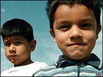 Crianças hispânicas nos EUA