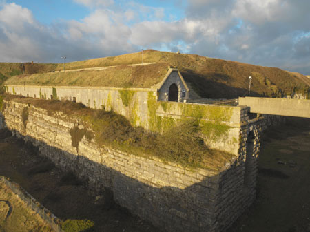 The Vere Prison, Portland Island, Dorset by Tom Hunter