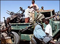 مردان مسلح در سومالی 