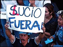 opositores de Gutiérrez