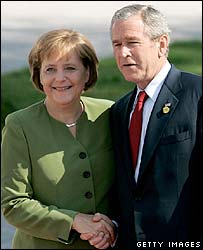 Tổng thống Mỹ và Thủ tướng Đức