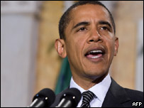 O presidente dos Estados Unidos, Barack Obama (26/01/2009, AFP)