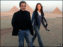 Sarkozy e Carla Bruni