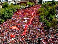 Protesto em Istambul