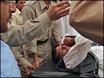 Erbil'de yaralılar (Arşiv)