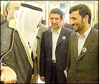 احمدی نژاد در عربستان سعودی