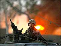 इराक़ में तैनात सैनिक