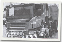 Y Scania newydd