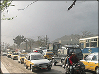 ترافيک سنگين در کابل