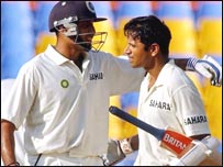 वीवीएस लक्ष्मण और राहुल द्रविड़