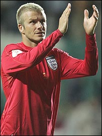 دیوید بکهام  روز گذشته دربثمر رسیدن گلهای تیمش نقش بسزایی داشت