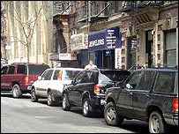 Manhattan'daki 4x4'ler