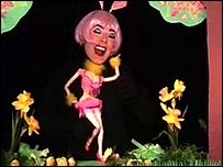 Clementine as the Easter bunny-girl