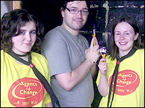 David Morris & volunteers