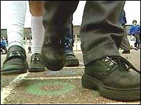 Kids in school uniform